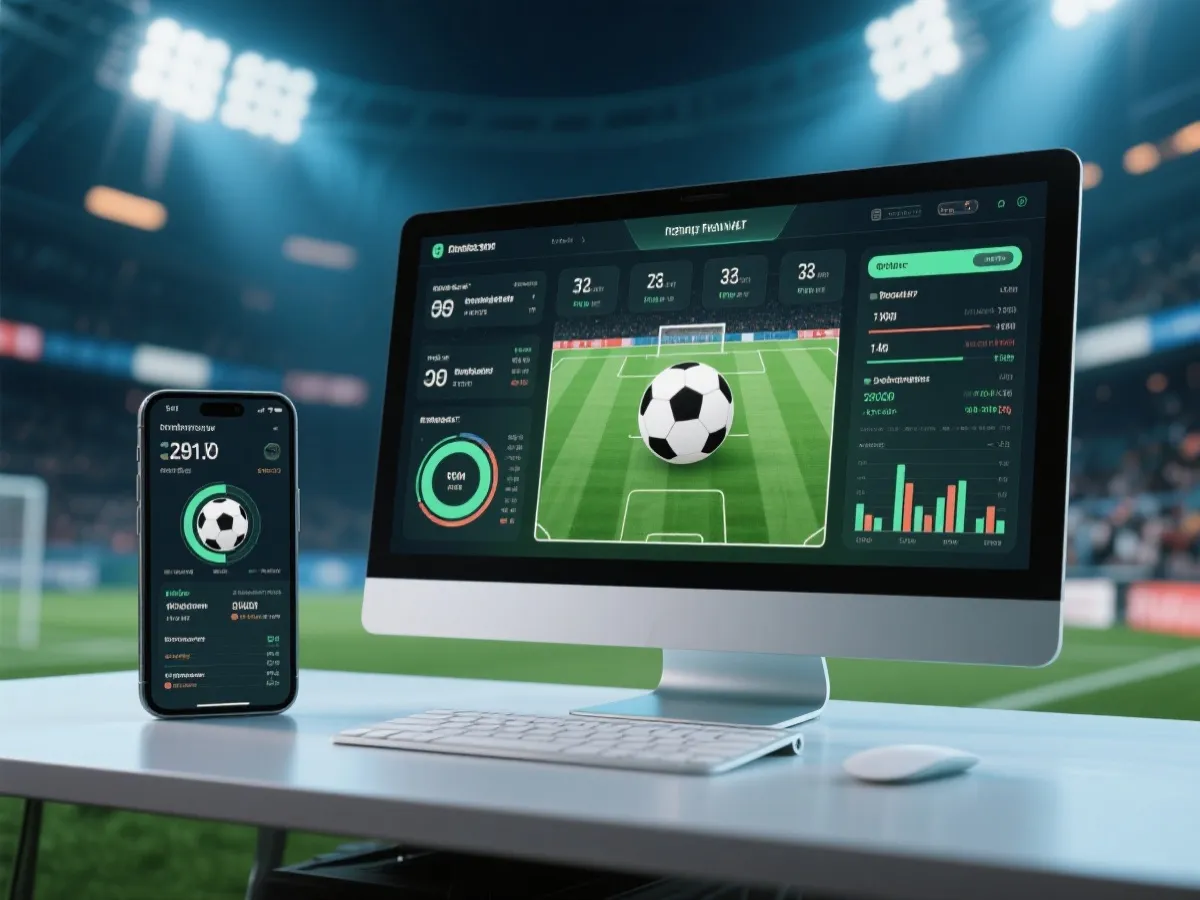 实时比分数据看板示意图